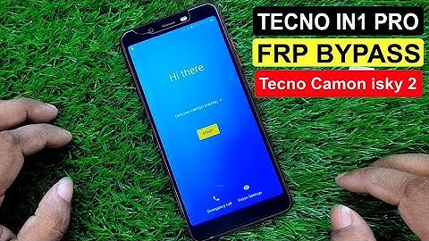 TECNO IN1 FRP BYPASS 100% SOLUTION| FRP BYPASS 2022 | FRP SOLUTION