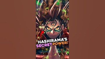 Why Hashirama’s Sage Mode Is Unlike Any Other in Naruto. #narutoshippuden #naruto #narutofacts