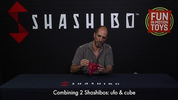 Combining 2 Shashibo Together - the UFO and Cube Shapes