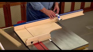 Woodsmith Magazine Multipurpose Table Saw Sled Plans