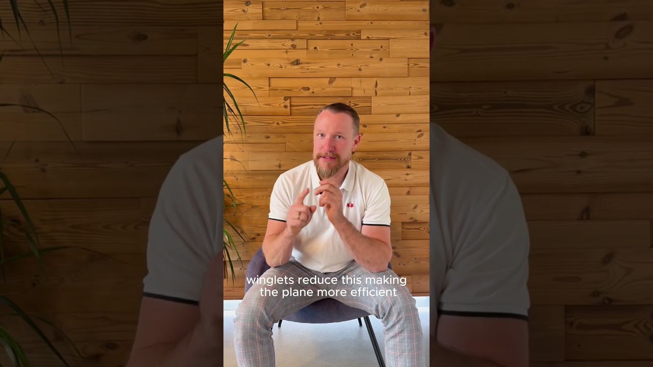 Why are some airplane wingtips bent upwards?