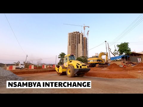 Kampala Flyover Project Nsambya Interchange Progress Around Arena Mall Nsambya