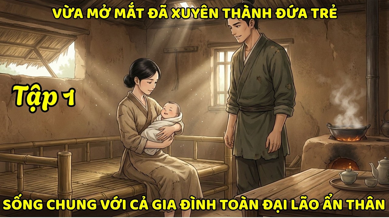 P1 - VỪA MỞ MẮT ĐÃ THẤY XUYÊN THÀNH ĐỨA TRẺ, SỐNG CHUNG VỚI CẢ GIA ĐÌNH TOÀN ĐẠI LÃO ẨN THÂN