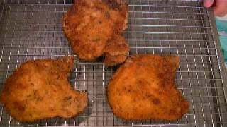 Panko Crusted Pork Chops