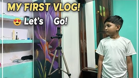 My first vlog 😍 || Introduction Video 📸 ||#minivlog #firstvlog #vlog #arushkevlogs