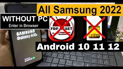 Samsung A02 | A02S Frp Bypass Android 11 Without Pc | Without Knox 2022 New Solution