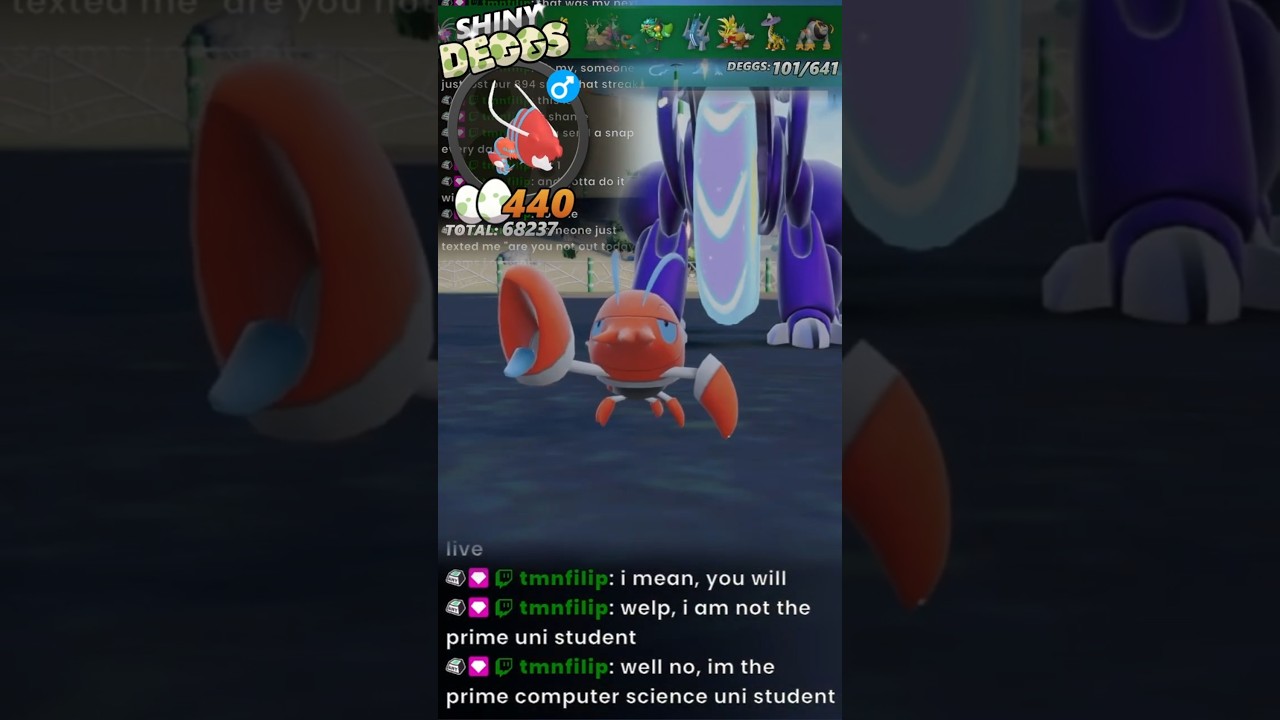 Shiny Clauncher/Clawitzer Reaction 