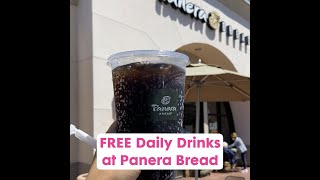 🥤FREE Daily Drinks at Panera Bread! #Shorts screenshot 4