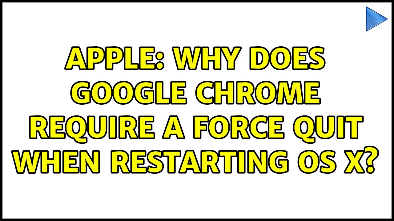 how to force quit google chrome on mac