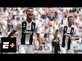 Cristiano Ronaldo scores first two goals for Juventus | ESPN