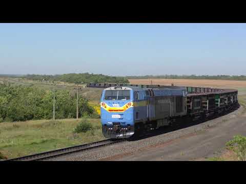 Американец напрягся на подъёме | General electric diesel locomotive TE33AC-2009