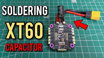 How To Solder XT60 to ESC | Beginners Guide