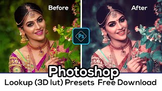 How to Apply Photoshop color lookup ( 3D Lut ) Presets Free Download Tutorial Tamil