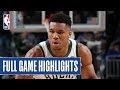 TIMBERWOLVES at BUCKS | Giannis Posts Double-Double | 2019 NBA Preseason