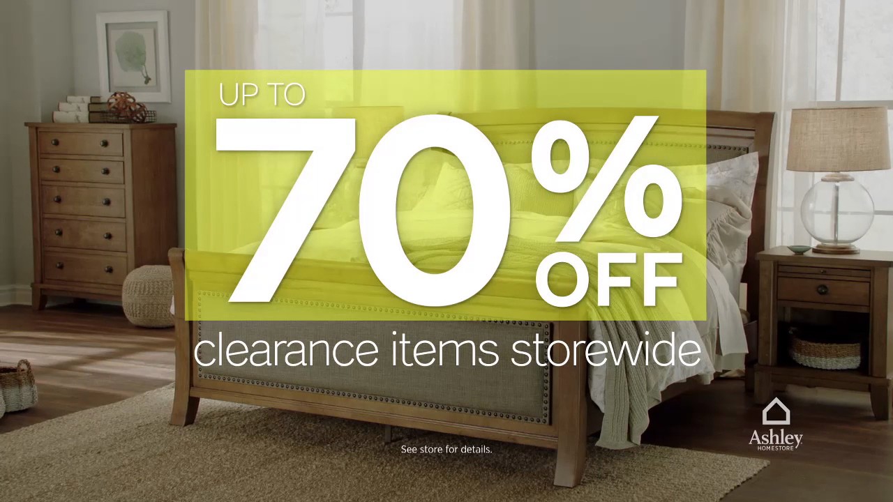 Ashley Homestore National Sale & Clearance YouTube