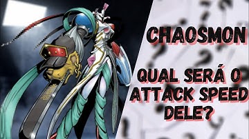 Chaosmon no DMO?? Tentando descobrir o AS dele (Attack Speed)