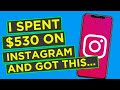 I Spent $530 On Instagram Influencers and Got This...