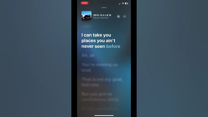 DEVIL IS A LIE lyrics