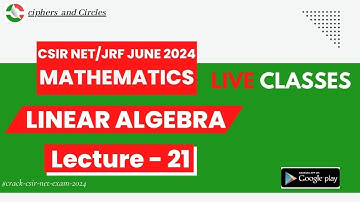 CSIR NET/JRF JUNE 2024 | MATHEMATCAL SCIENCES | LINEAR ALGEBRA L-21 | SIMILAR MATRIX & PROPERITES