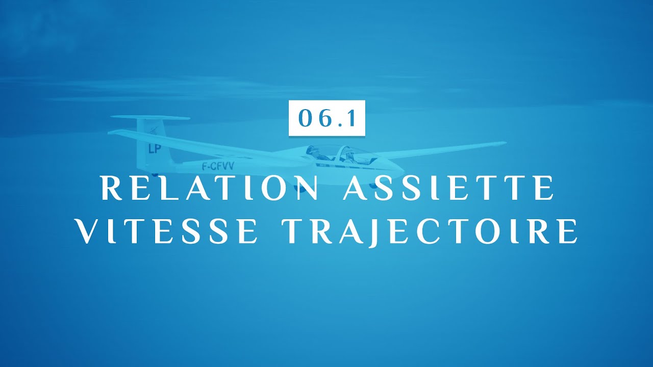 06 | 1 - RELATION ASSIETTE VITESSE TRAJECTOIRE