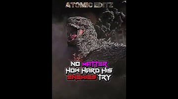 He Never Loses! | #edit #monsterverse #godzilla #short