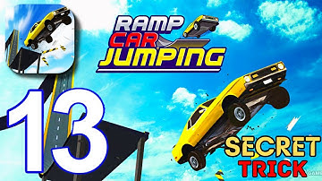 Ramp Car Jumping - Gameplay Walkthrough,New Map, Chevy Colorado Car Unlocked( iOS, Android) |Level13