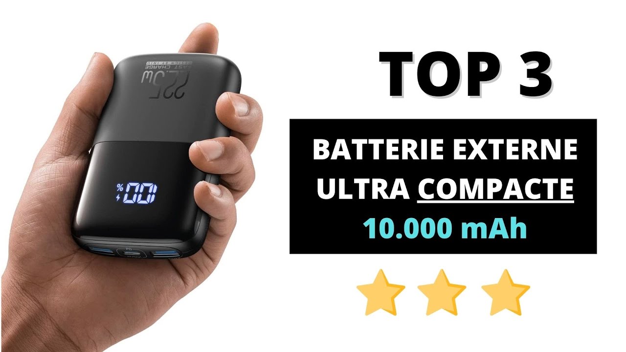 Test Iniu Power Bank 10500 mAh : une batterie qui ne laisse pas