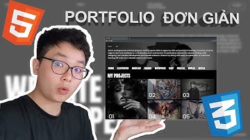 Tự code một trang Portfolio/CV chỉ sử dụng HTML, CSS
