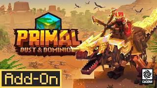Primal Overworld 1.3 Add-On Adds a New Biome, Bosses, Dinosaurs & More! screenshot 4