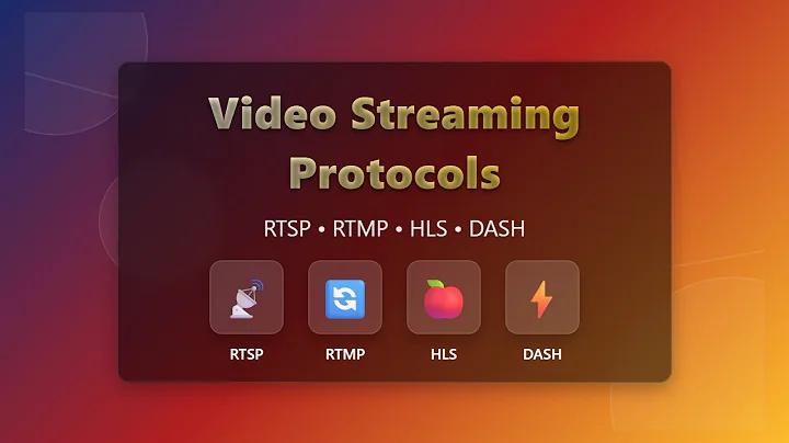 Video Streaming Protocols Explained: RTSP, RTMP, HLS, & DASH for Beginners