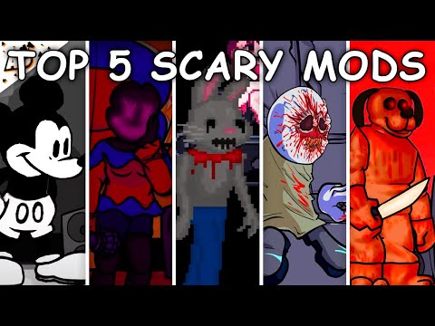 Top 5 Scary Mods #12 - Friday Night Funkin&rsquo;