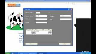 Dairy Software Vender Master