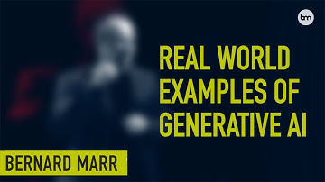 The Best Real World Examples of Generative AI