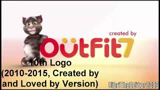 Outfit7 Logo History 1913-666 Fake