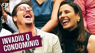 Ninah invadiu o condomínio de UM FAMOSO! | Que História É Essa, Porchat? | GNT