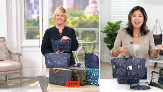 Lug Set of 3 Organizer Bags - Chariot on QVC screenshot 3