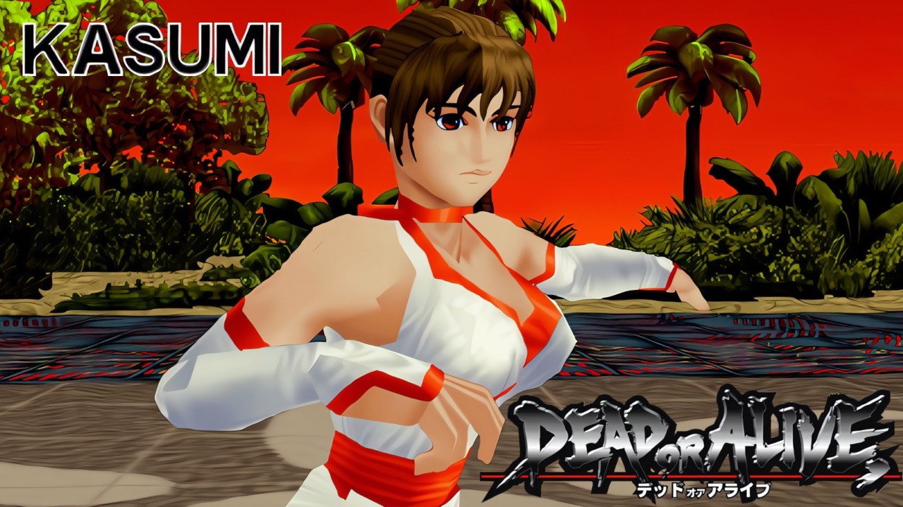 Dead or Alive - Kasumi (Playthrough) [Sega Saturn]デッド オア