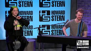Billie Eilish and Finneas O'Connell - when the party's over (Live on the Howard Stern Show )