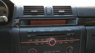 How to change TIME SETTINGS Easy! MAZDA 3