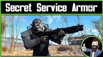 Fallout 4 Mod Review: Secret Service Armor