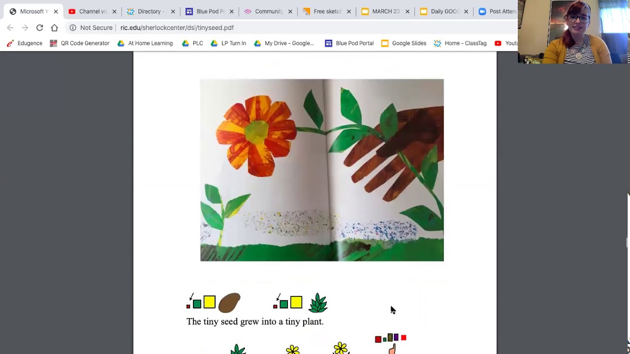 The Tiny Seed Read Aloud Day 2 - YouTube