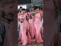 Pink Bridesmaid Dresses