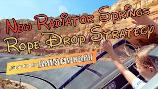 🏁 NEW Radiator Springs Racers Rope Drop Strategy 🚗 How We Waited ONLY 13 Minutes! | DCA 2026
