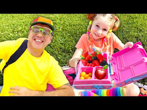 Настя и папа - видео про здоровое питание