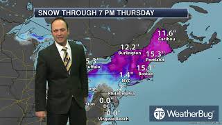 WeatherBug's National Weather Outlook - Mar 13, 2018