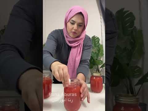 سنة كاملة من دون ثلاجة صوص البندورة المعلبة    