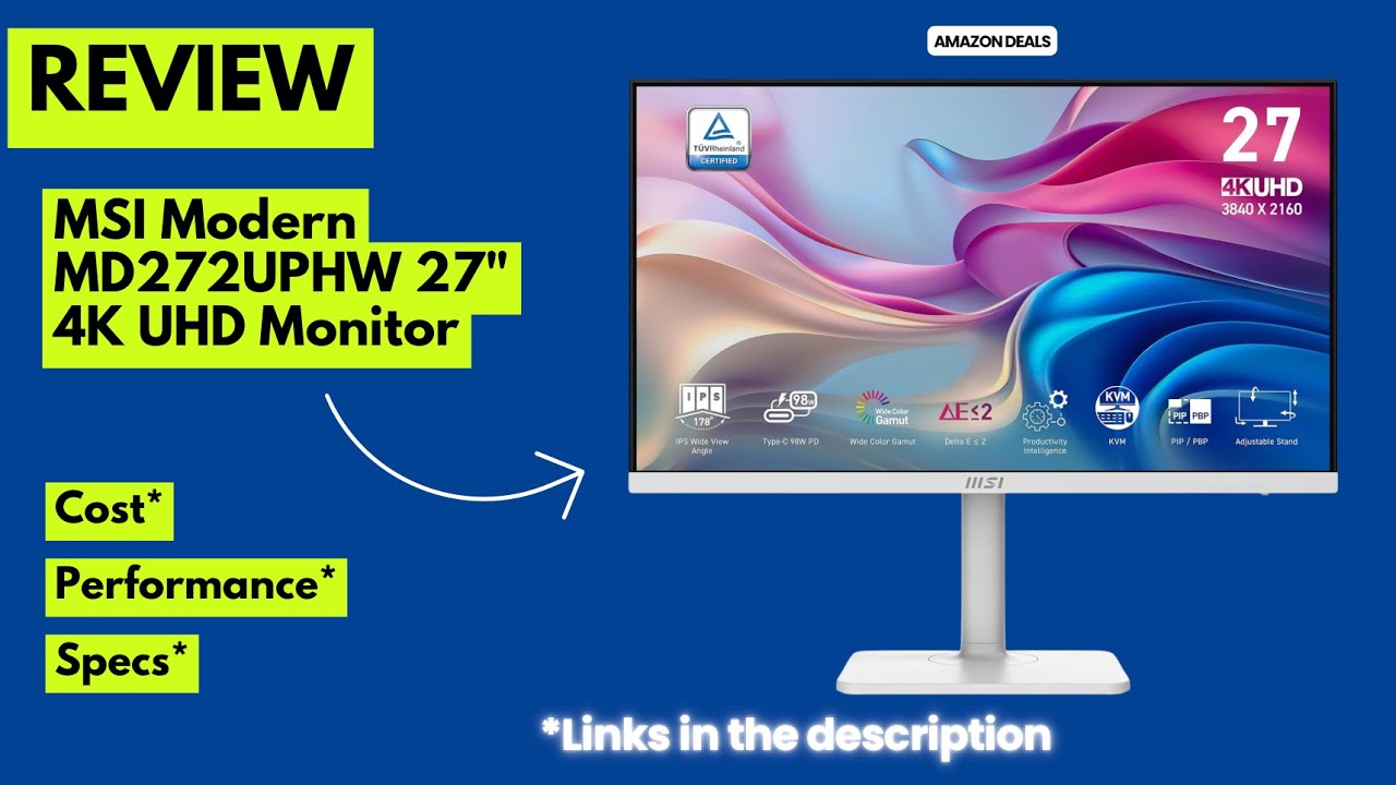 MSI Modern MD272UPHW 27