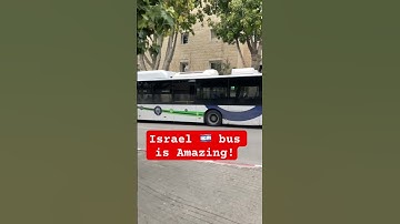 Israel 🇮🇱 Bus is Amazing! #shortsvideo #viralvideos #trending