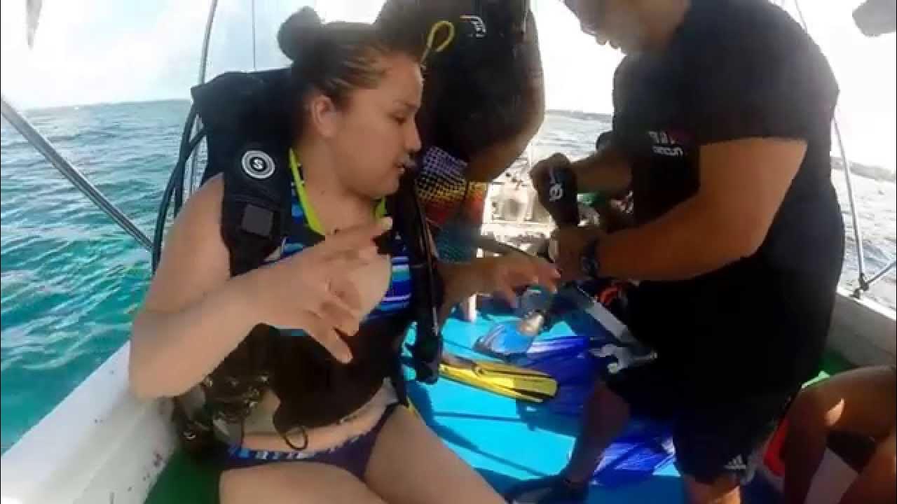 scuba lessons cancun