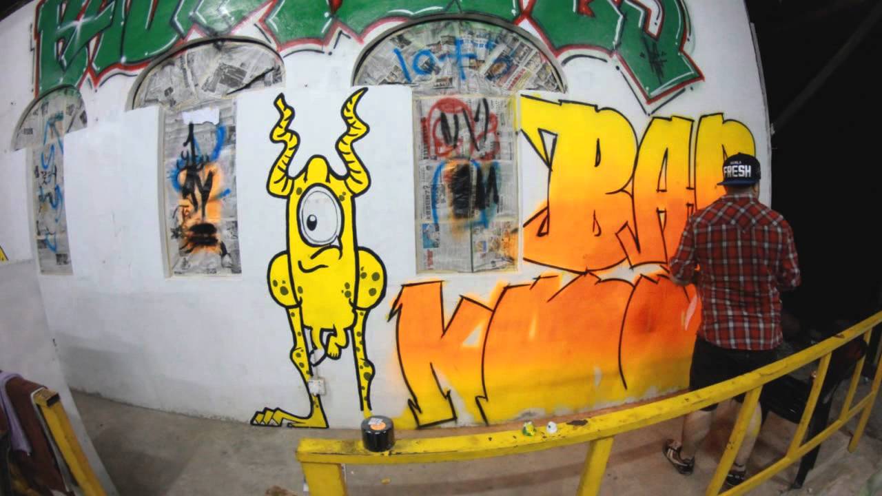 Tagging at Bad Habits | 22.5.2012 - Featuring Aye Axe (Axe Art)